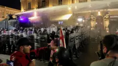 Tensions Escalate in Tbilisi as Protesters Clash with Police