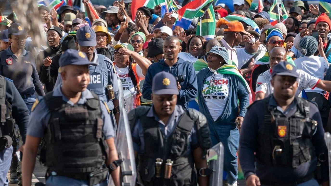 Special police task force probes murder of anti‑migrant activist in South Africa