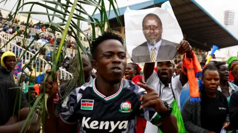 A Nation Mourns: Thousands Attend State Funeral of Raila Odinga