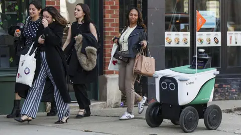 Robots on the Pavement: Balancing Clean Delivery with Pedestrian Safety
