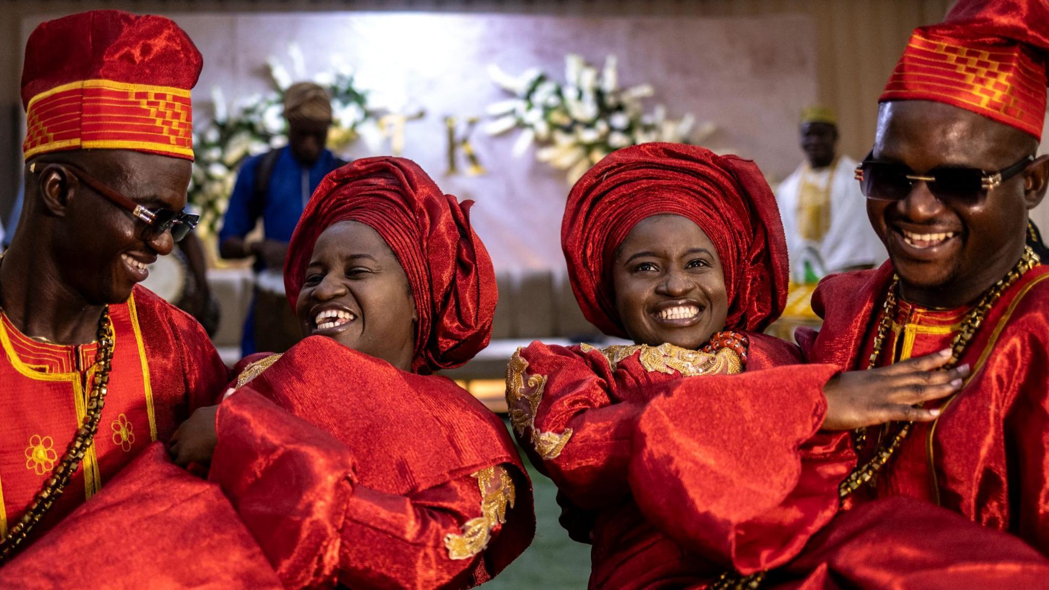 Two Couples, Two Sets of Twins: A Joyous Ibadan Wedding Celebrates Family and Cultural Continuity