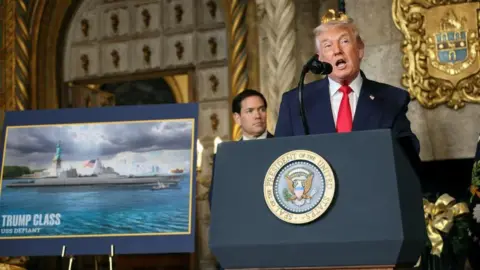 Trump Plans to Launch 'Golden Fleet' of Battleships Named After Himself