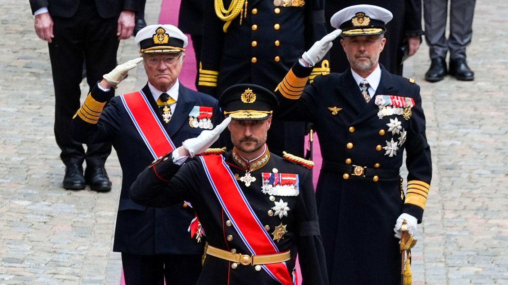 European Royals Mourn King Harald V in Oslo