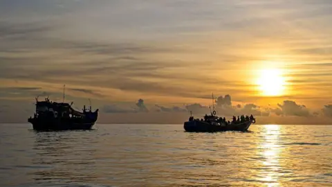 Tragedy at Sea: 250 Rohingya and Bangladeshis Missing After Boat Capsizes