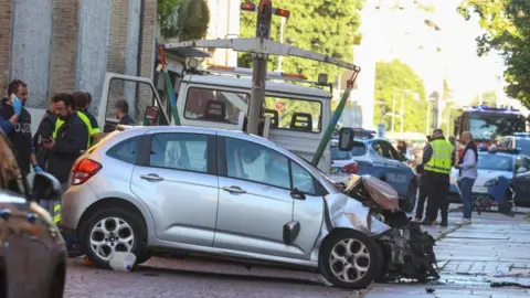 Speeding Car Plows into Pedestrians in Modena, Italy