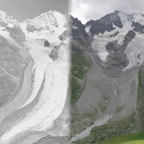 The Vanishing Glaciers: A Visual Record of Climate Change