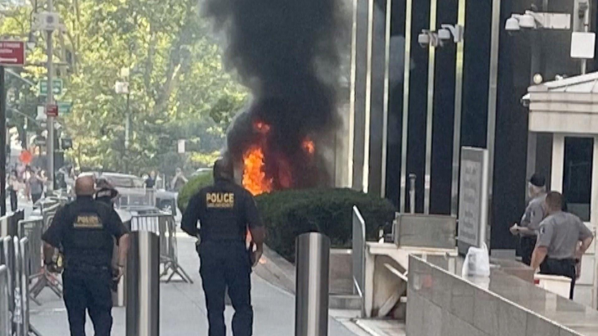 Fire at Manhattan Federal Building Highlights Tensions Between Climate Activism and Immigration Policies