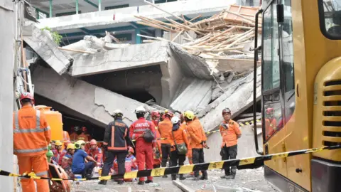 Tragedy Strikes as Indonesian School Collapse Claims Lives