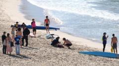 Australian shark attack survivor thanks supporters – a call for safer beaches amid climate change