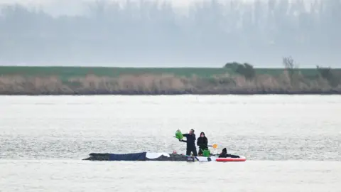 Innovation Amidst Urgency: Rescuers Attempt to Save Stranded Humpback Whale Using Air Cushions