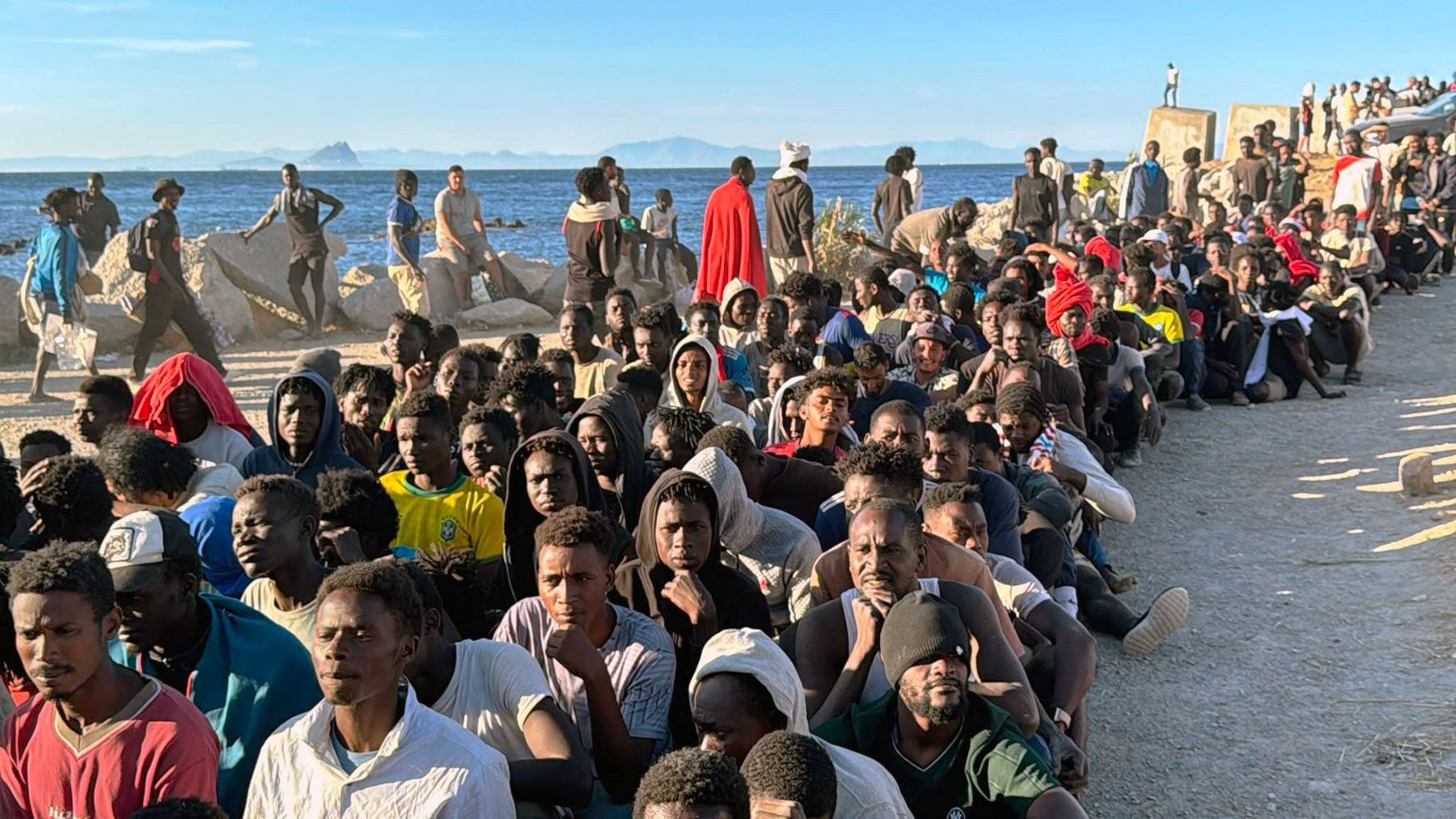 Coastal Crisis: Migration from Morocco to Ceuta Strains Local Ecosystems