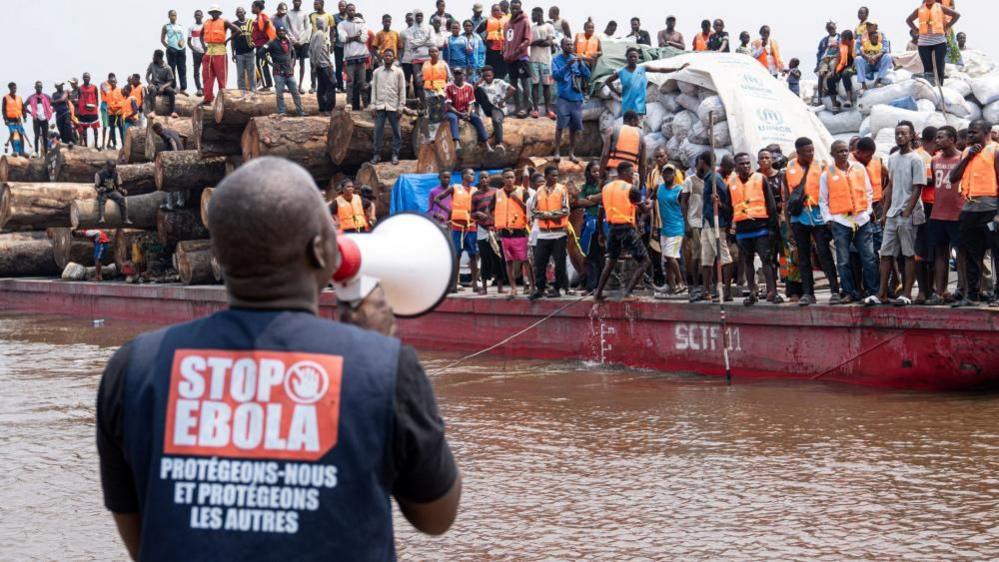 River boat quarantined after five deaths as DR Congo battles Ebola outbreak