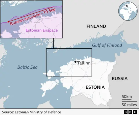 Estonia Calls for NATO Consultations Following Airspace Violations by Russian Jets