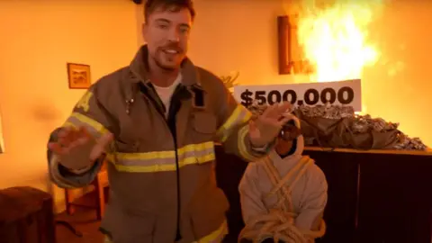MrBeast Responds to Backlash Over Controversial Fire Challenge Video