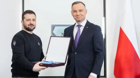 Poland Revokes Ukraine President Zelensky’s White Eagle Medal Over UPA Naming Row